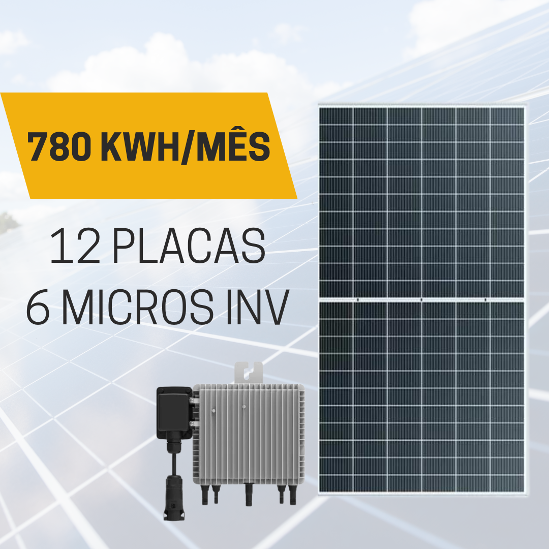 kit solar 6placas + micro 390 kwh/mês são josé dos campos kit solar 6placas + micro 390 kwh/mês são josé dos campos